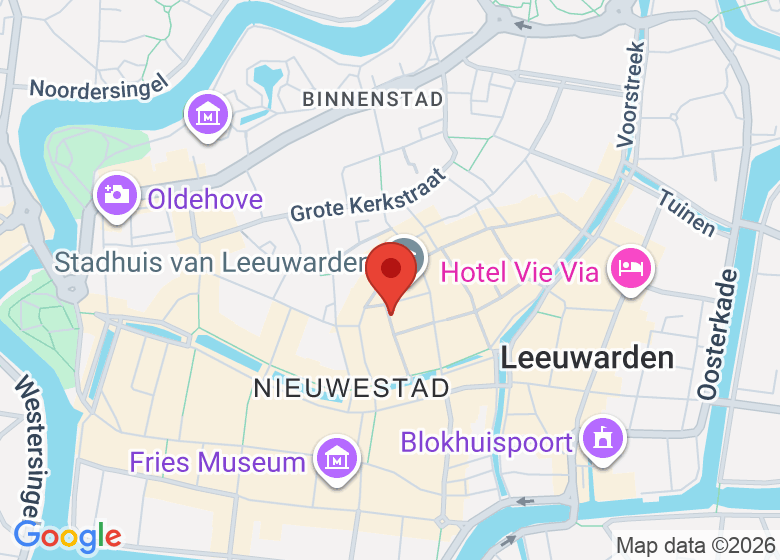 Kaart met locatie van De Tweeling | Lunch - High Tea & Borrel