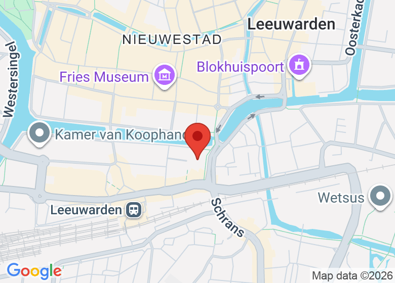 Kaart met locatie van ZUID4 Food & Drinks