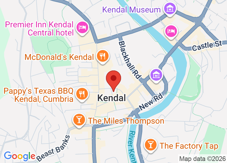 Map showing location of Beck Gibbs Art House