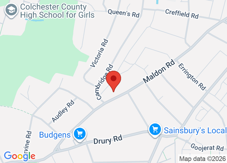 Map showing location of Dhamma Centre