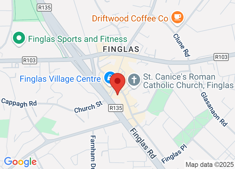 Map showing location of The Old Bank