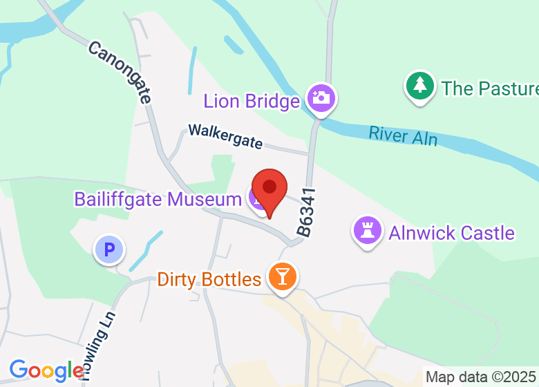 Map showing location of The Cookie Jar