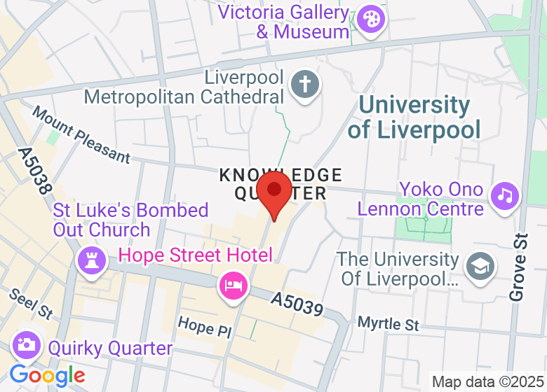 Map showing location of The Annexe 