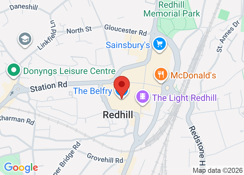 Map showing location of Unit 45, 1st floor The Belfry