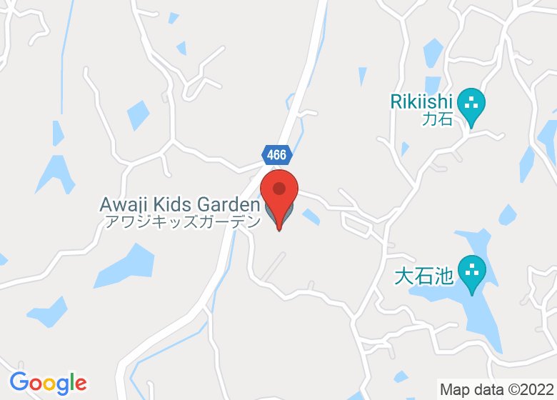 Map showing location of AKGgarden