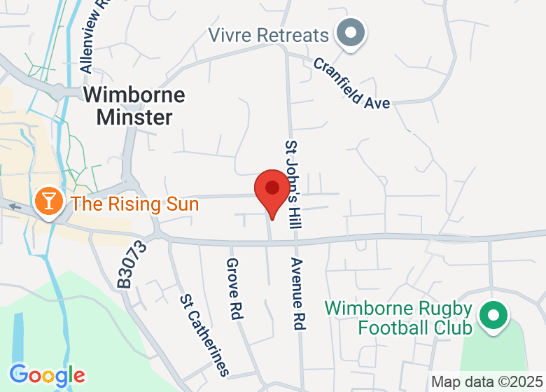 Map showing location of St John's CE VC First School