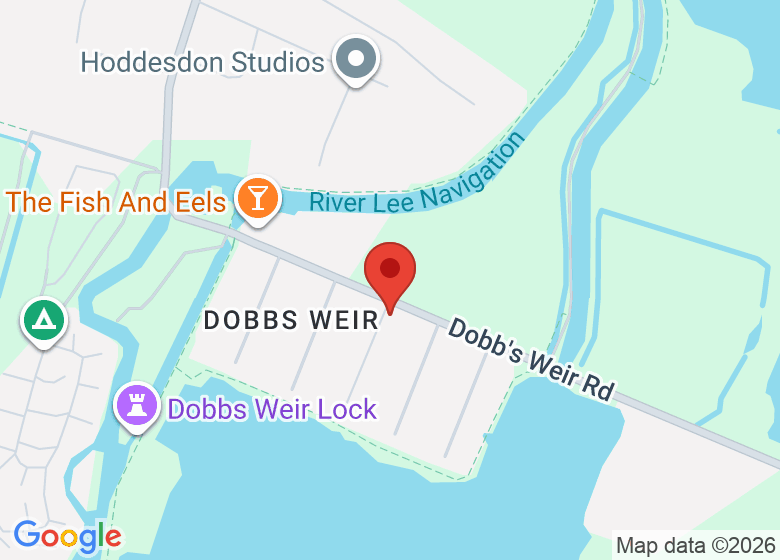 Map showing location of St Christopher's Hall