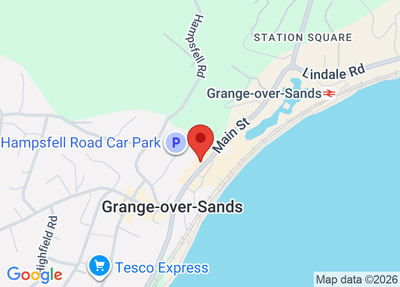 Map showing location of Thyme Out Coffee House & Restaurant