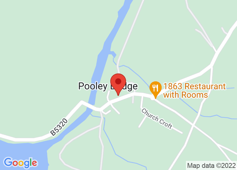 Map showing event location