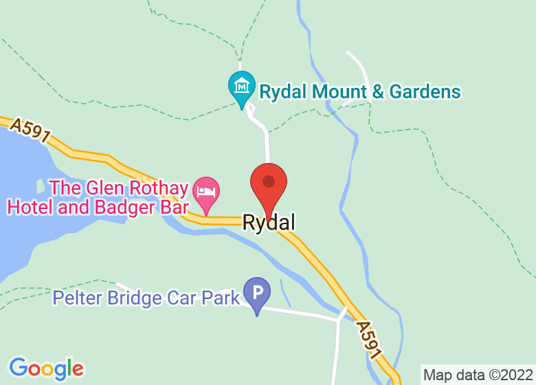 Map showing event location