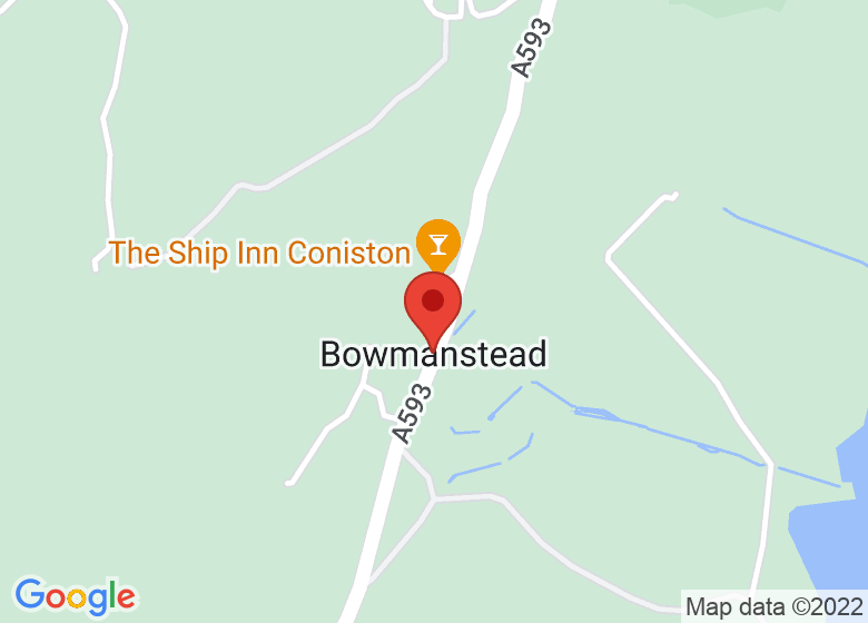 Map showing event location