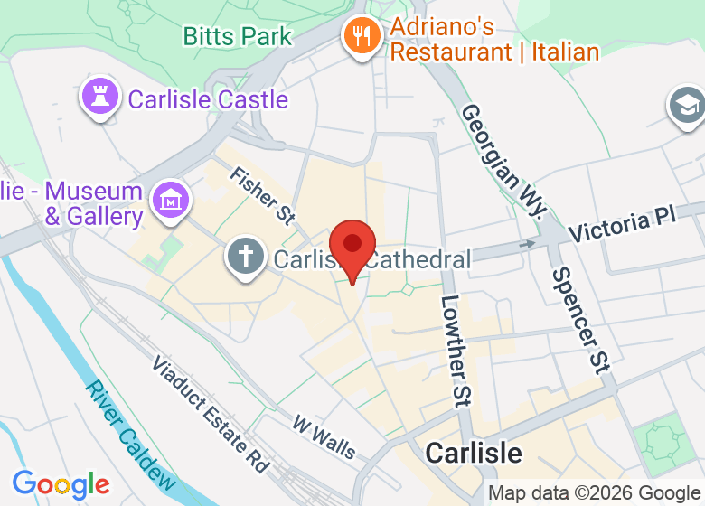 Map showing location of Greenmarket