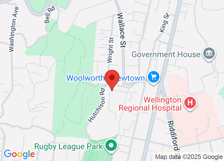 Map showing location of Te Whaea - National Dance & Drama Centre