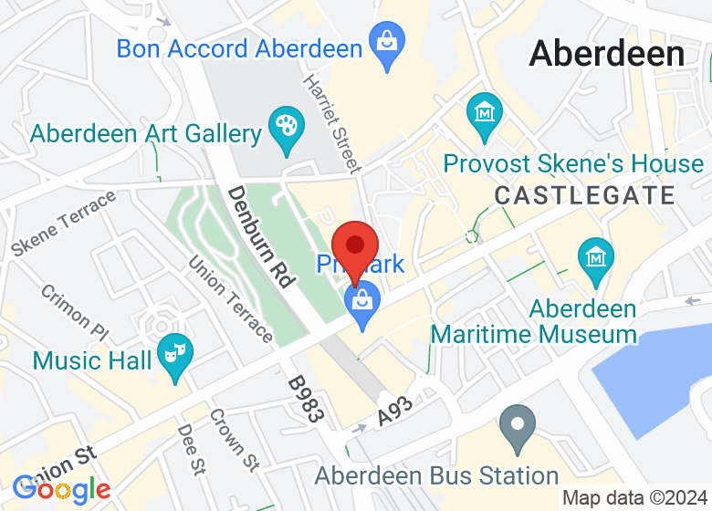 Map showing location of Breathing Space Studio