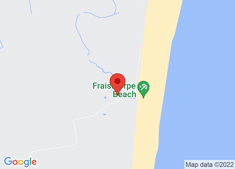 Map showing location of Fraisthorpe