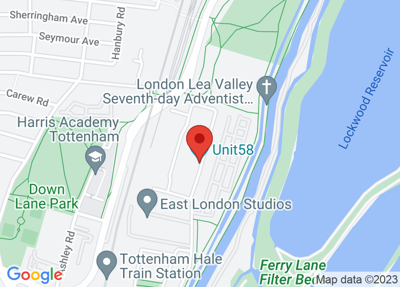 Map showing location of Unit 58