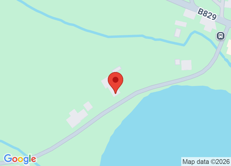 Map showing location of Kinlochard Village Hall