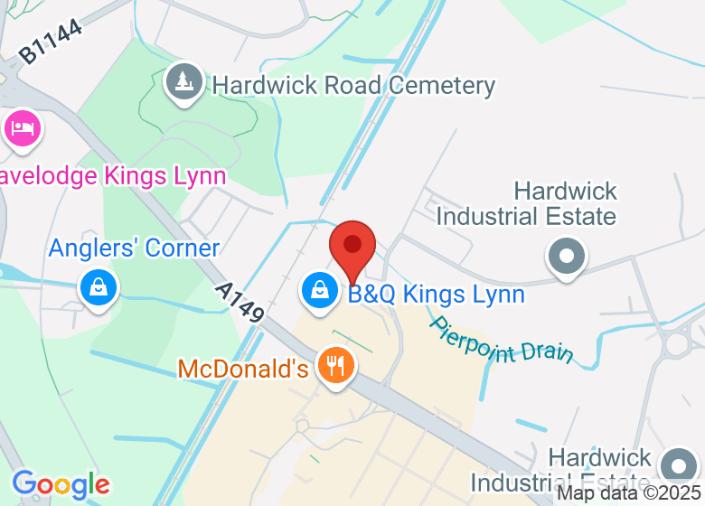 Map showing location of Aerial Fitness and Fun