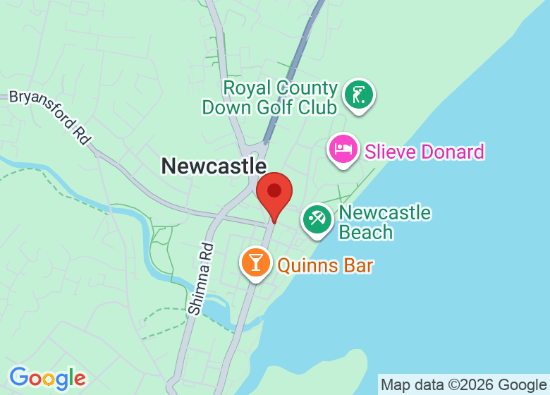 Map showing location of Parish Centre