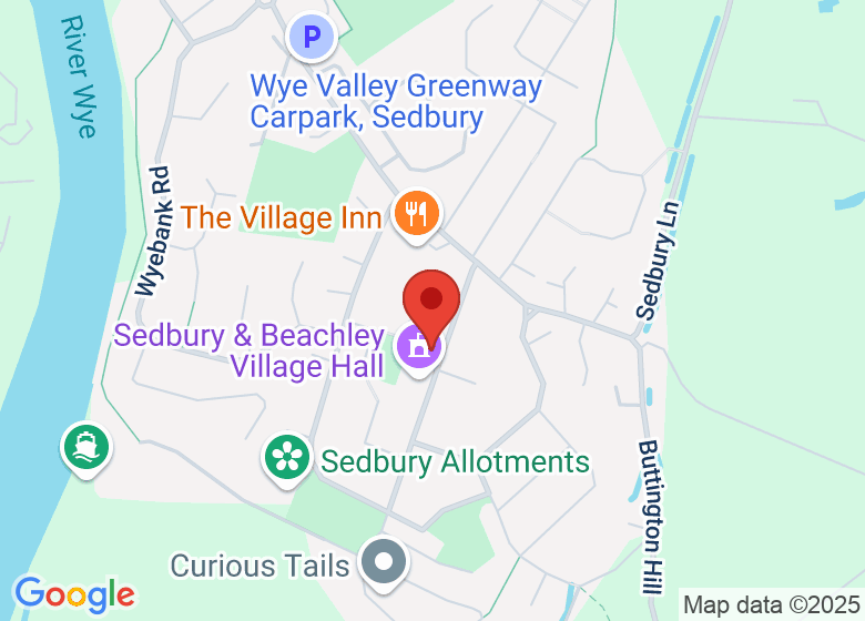 Map showing location of Sedbury Space