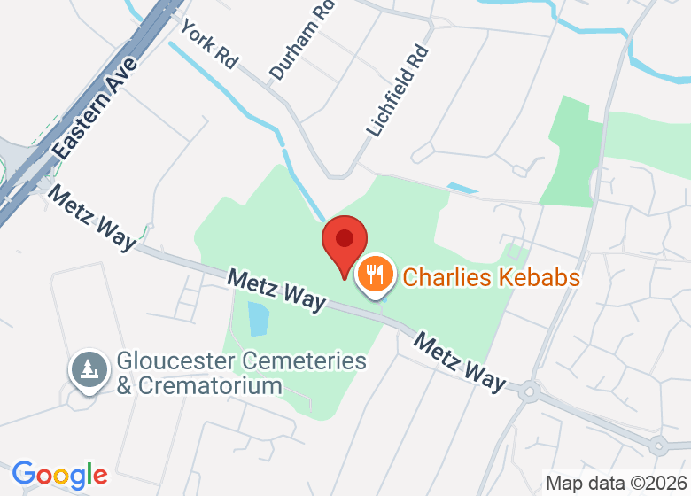 Map showing location of Coney Hill RFC