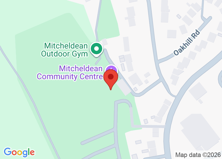 Map showing location of The Playing Fields