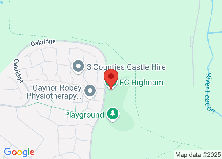 Map showing location of FC Highnam