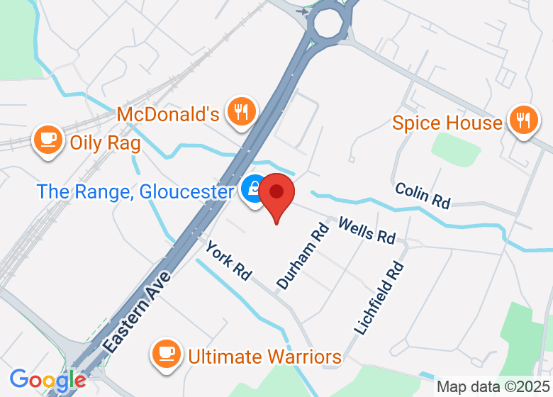 Map showing location of AirHop Adventure & Trampoline Park Gloucester