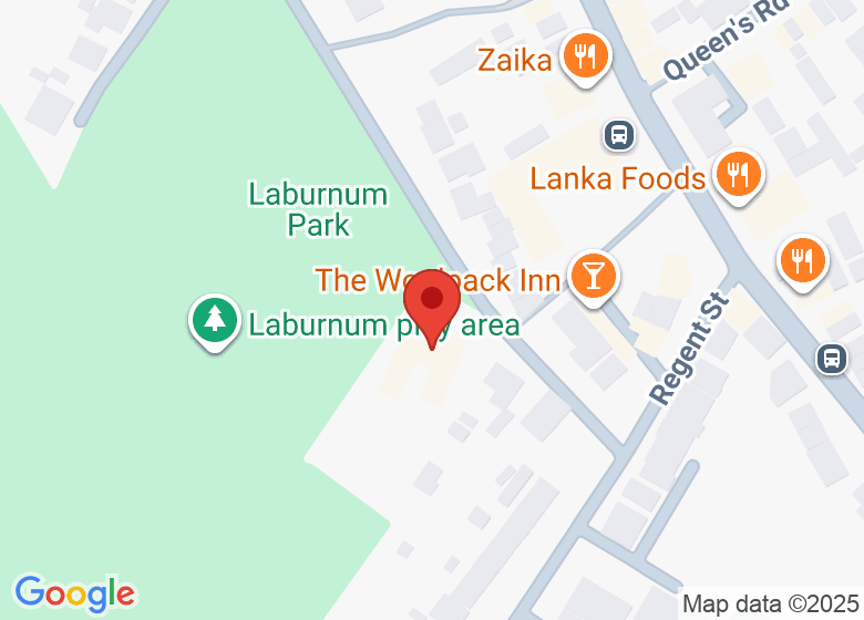 Map showing location of Stonehouse Community Centre