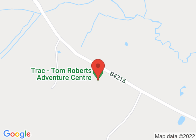 Map showing location of  Tom Roberts Adventure Centre