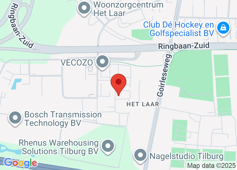 Kaart met locatie evenement