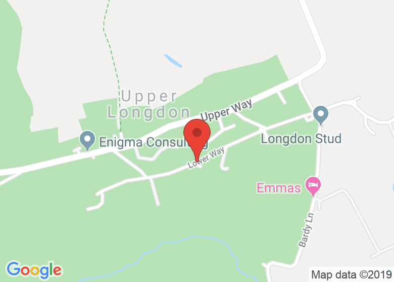 Map showing location of The Nook