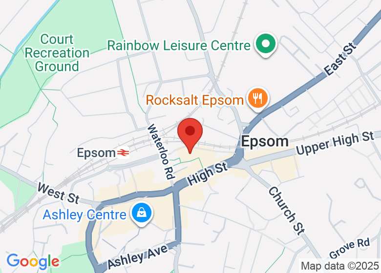 Map showing location of Metropolis - Epsom