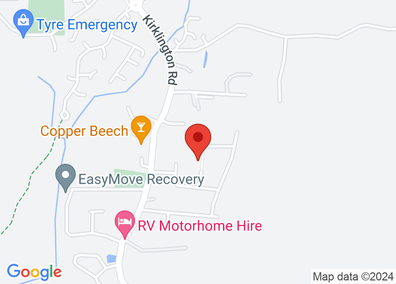 Map showing event location