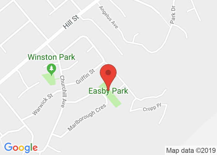 Map showing event location