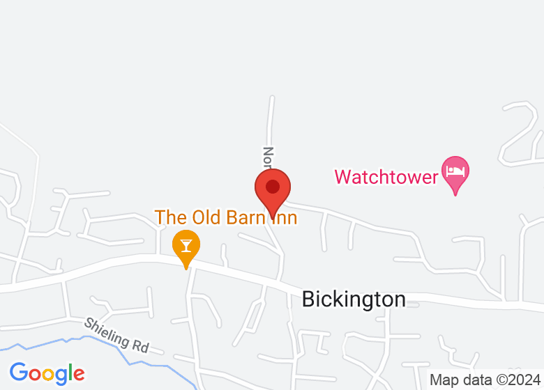 Map showing location of Woolmers Farm Barn 
