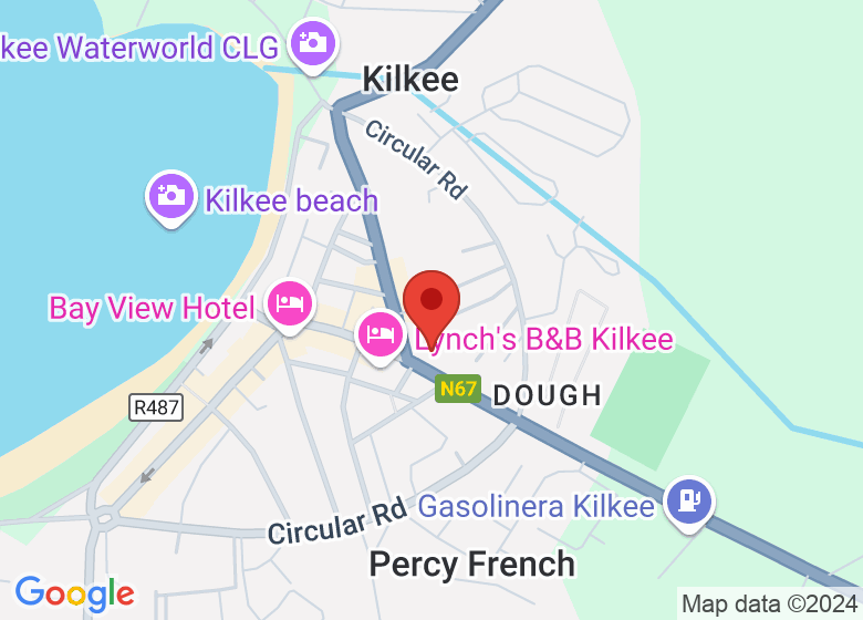 Map showing location of Culturlann Sweeney