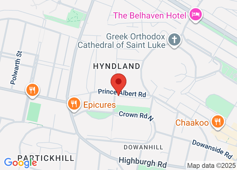 Map showing location of Yoga Space