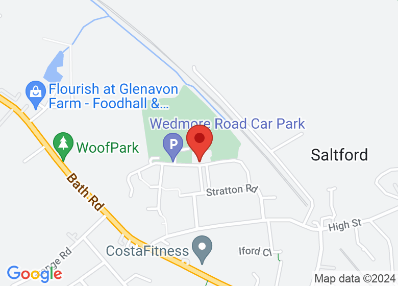 Map showing location of Saltford Community Association