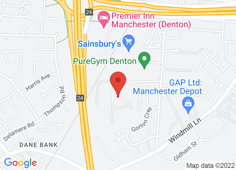 Map showing location of Centre Pointe Performing Arts