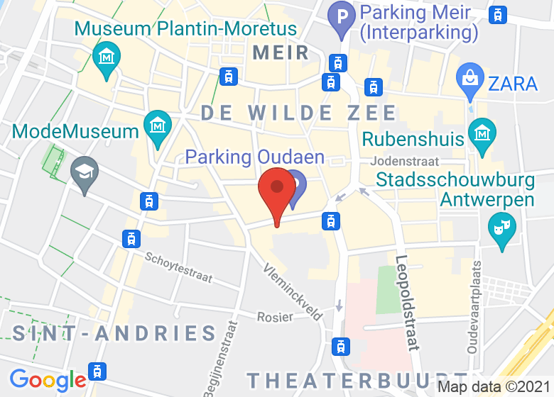 Kaart met locatie van Kavka Oudaan