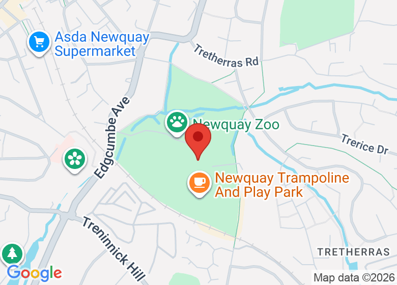 Map showing location of Newquay Leisure World
