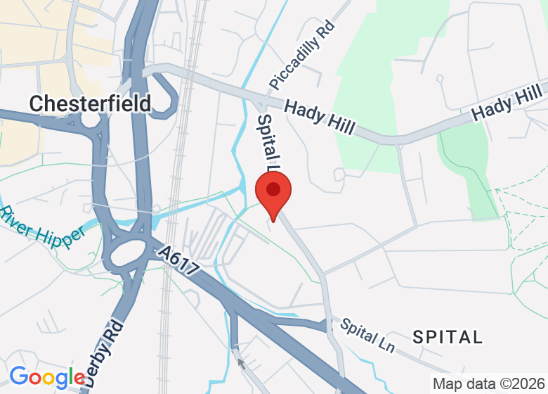 Map showing location of The yoga loft