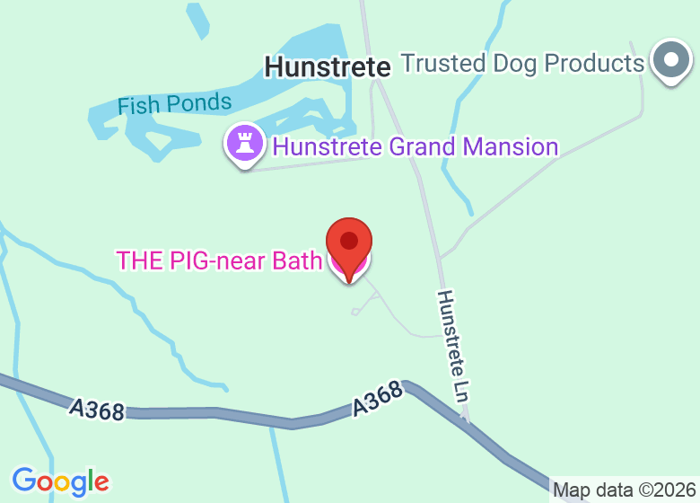 Map showing location of THE PIG-near Bath