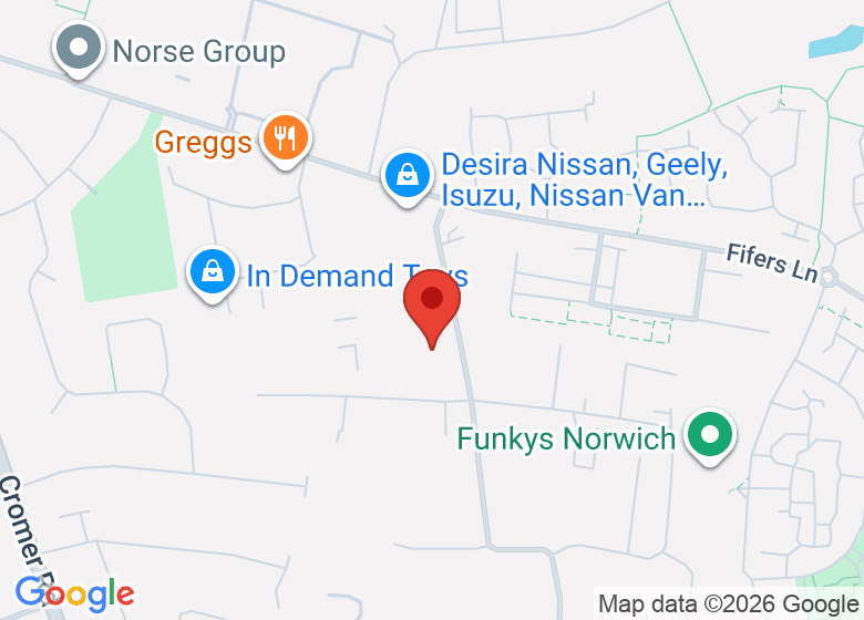 Map showing location of The Aviary