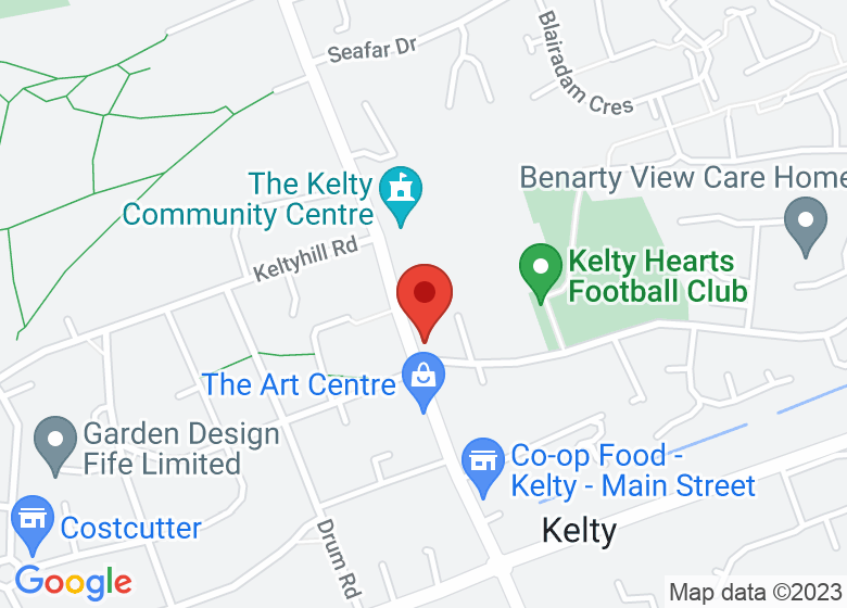 Map showing location of Moray Institute