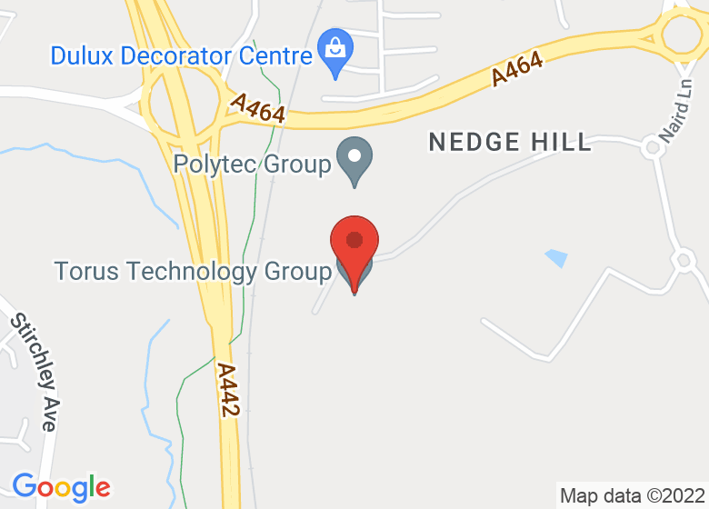 Map showing location of In-Comm Training Academy 