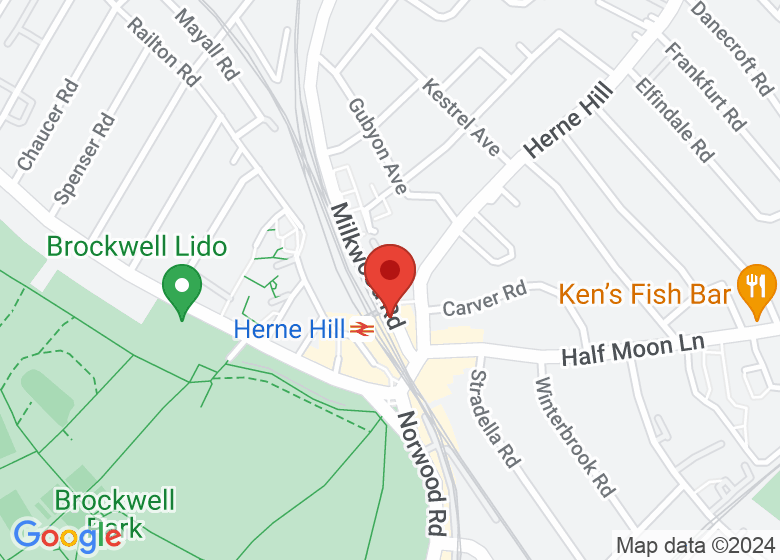 Map showing location of Fison Fitness (Fitness, Yoga & Pilates Classes)