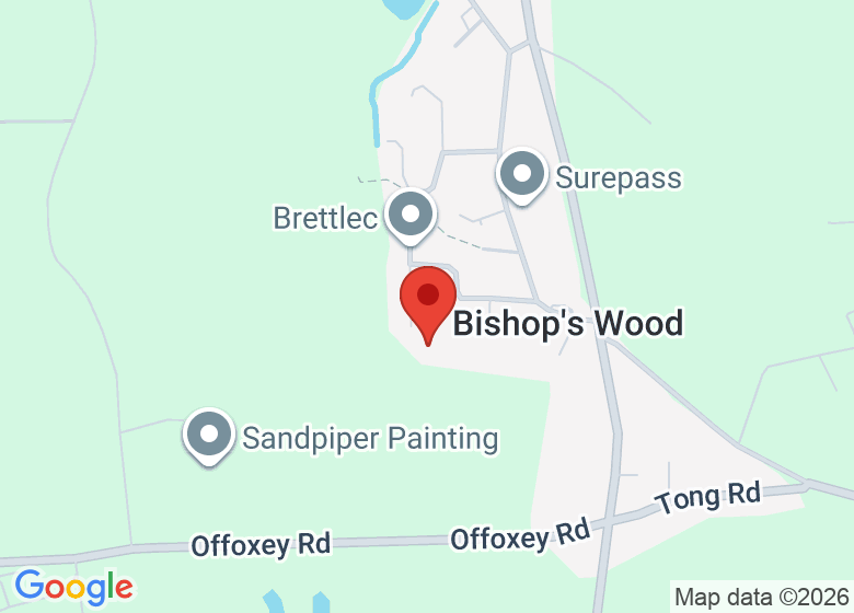 Map showing location of St Johns C Of East First School