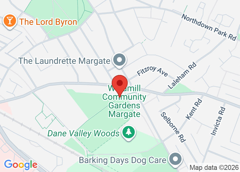 Map showing event location